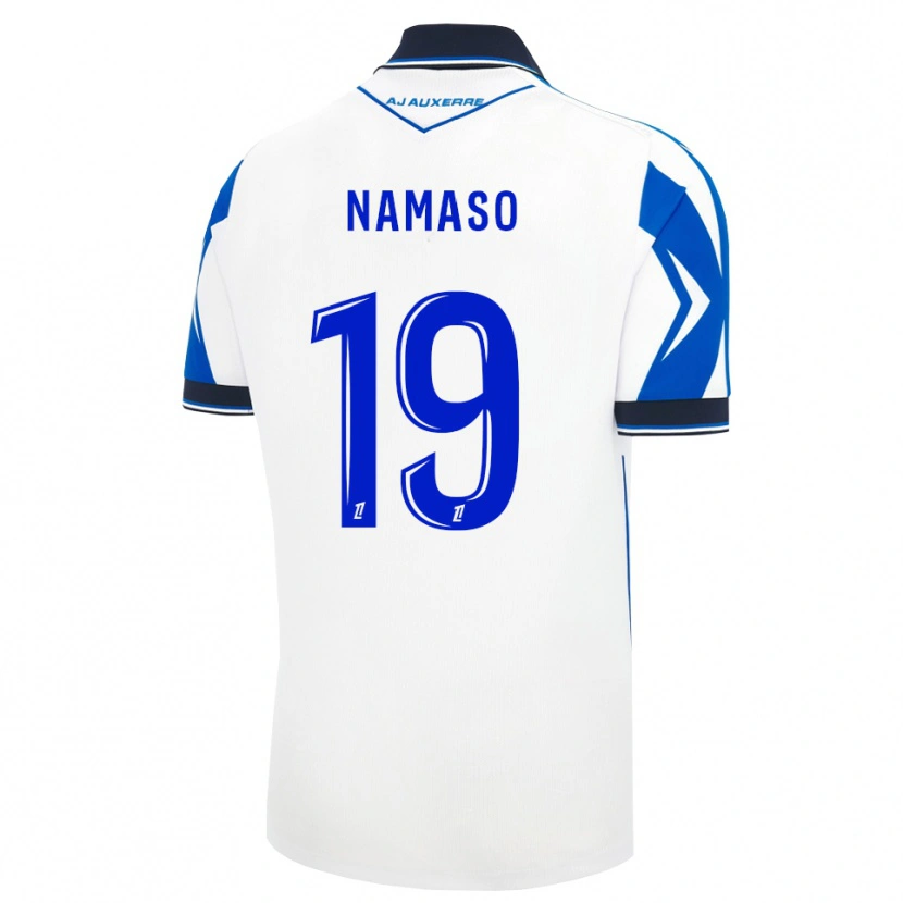 Danxen Dětské Danny Namaso #19 Černá Bílá Modrá Domů Hráčské Dresy 2026/27 Dres