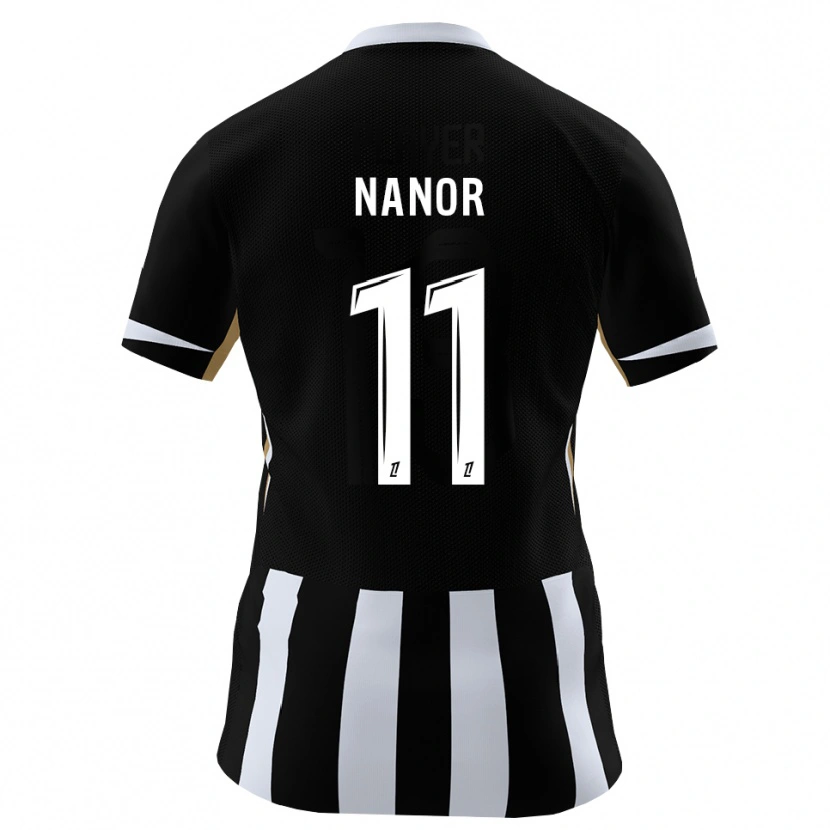 Danxen Dětské Enzo Nanor #11 Černá Modrá Domů Hráčské Dresy 2026/27 Dres