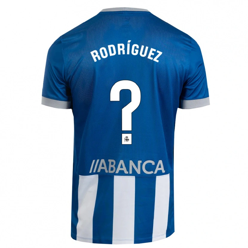 Danxen Dětské Carlos Rodríguez #0 Modrá Šedá Bílá Domů Hráčské Dresy 2026/27 Dres