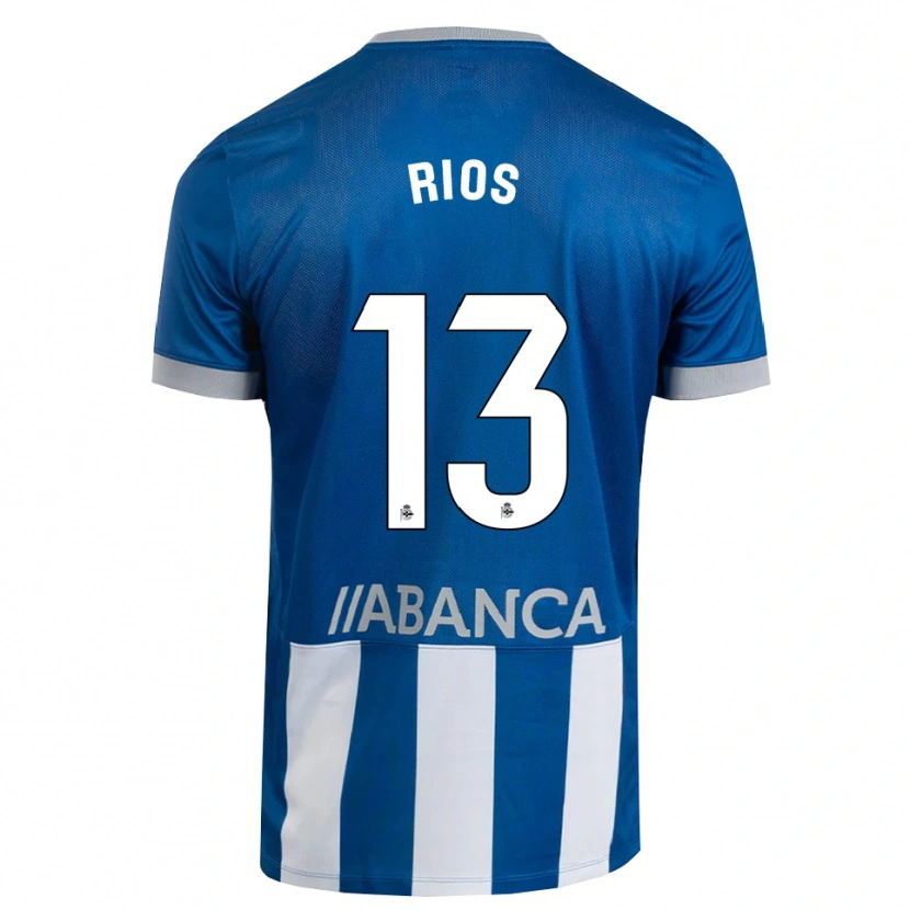 Danxen Dětské Hugo Rios #13 Modrá Šedá Bílá Domů Hráčské Dresy 2026/27 Dres