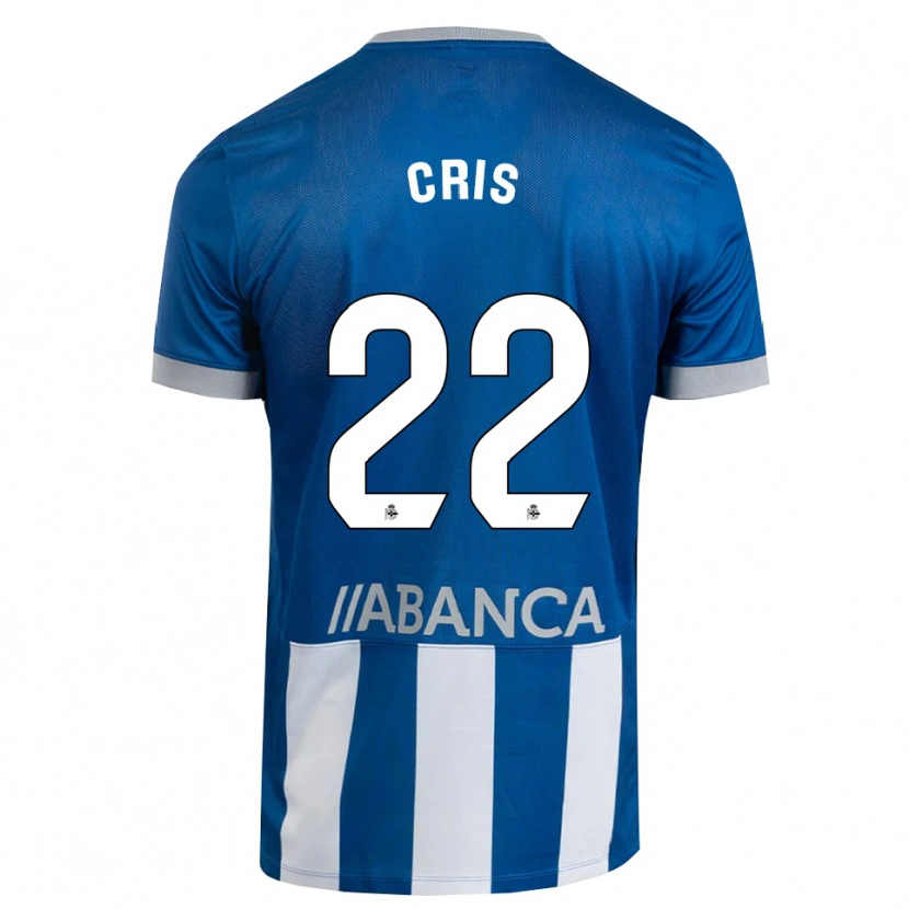 Danxen Dětské Cris #22 Modrá Šedá Bílá Domů Hráčské Dresy 2026/27 Dres