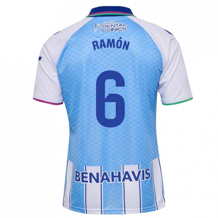 Danxen Dětské Ramón Enríquez #6 Tmavě Nebesky Modrá Bílá Domů Hráčské Dresy 2026/27 Dres