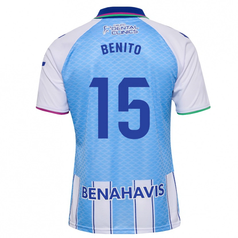 Danxen Dětské Iván Benito #15 Tmavě Nebesky Modrá Bílá Domů Hráčské Dresy 2026/27 Dres