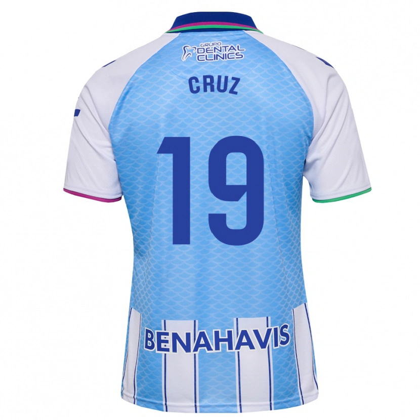 Danxen Dětské Juan Cruz #19 Tmavě Nebesky Modrá Bílá Domů Hráčské Dresy 2026/27 Dres
