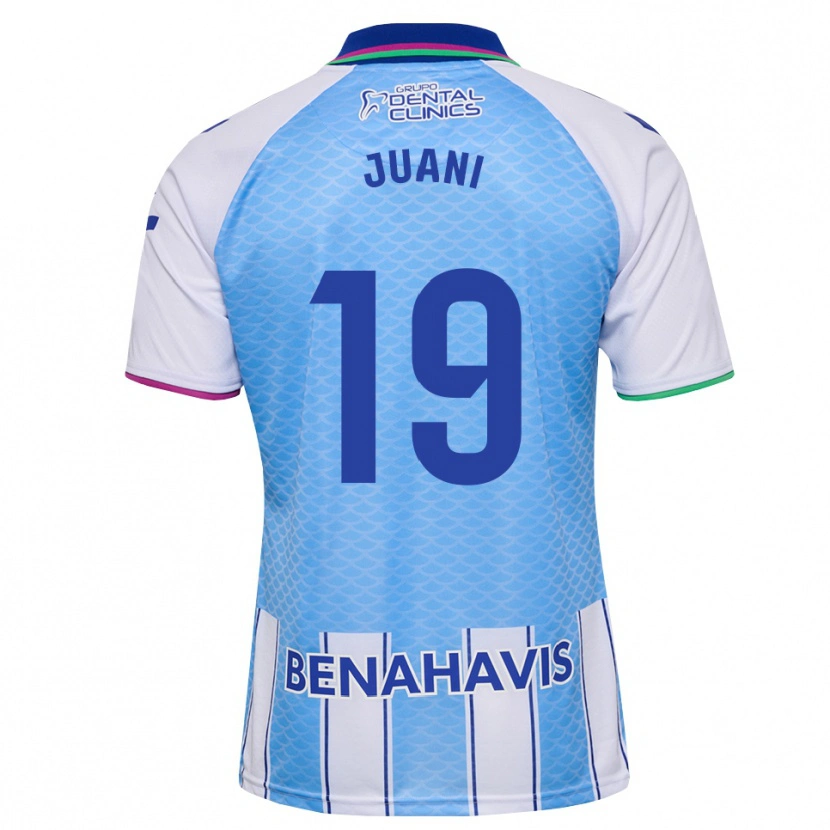 Danxen Dětské Juan Francisco Fernández Martin #19 Tmavě Nebesky Modrá Bílá Domů Hráčské Dresy 2026/27 Dres