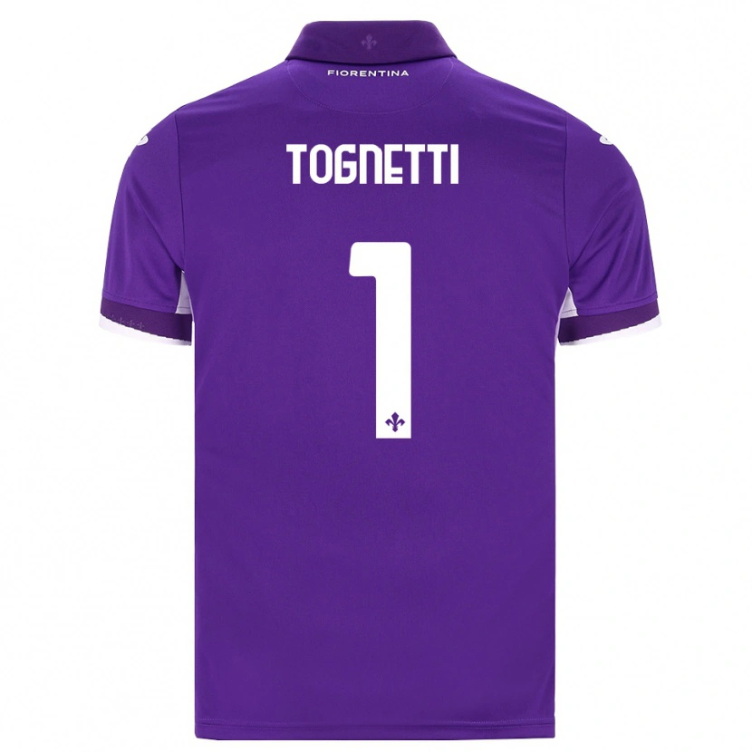 Danxen Dětské Laerte Tognetti #1 Fialová Bílá Růžová Domů Hráčské Dresy 2026/27 Dres