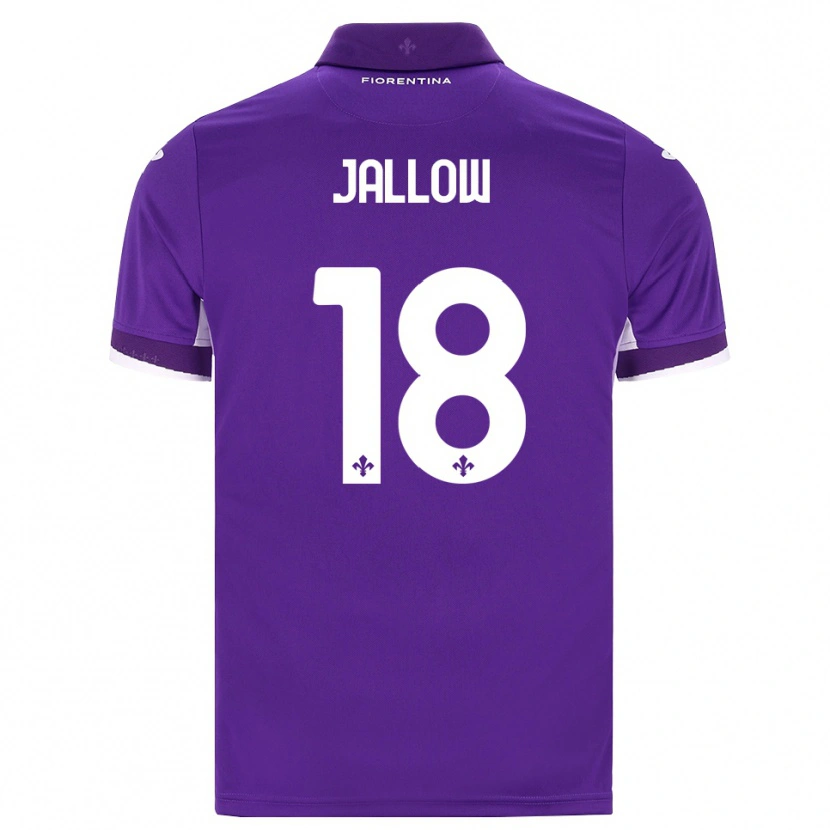 Danxen Dětské Sulayman Jallow #18 Fialová Bílá Růžová Domů Hráčské Dresy 2026/27 Dres