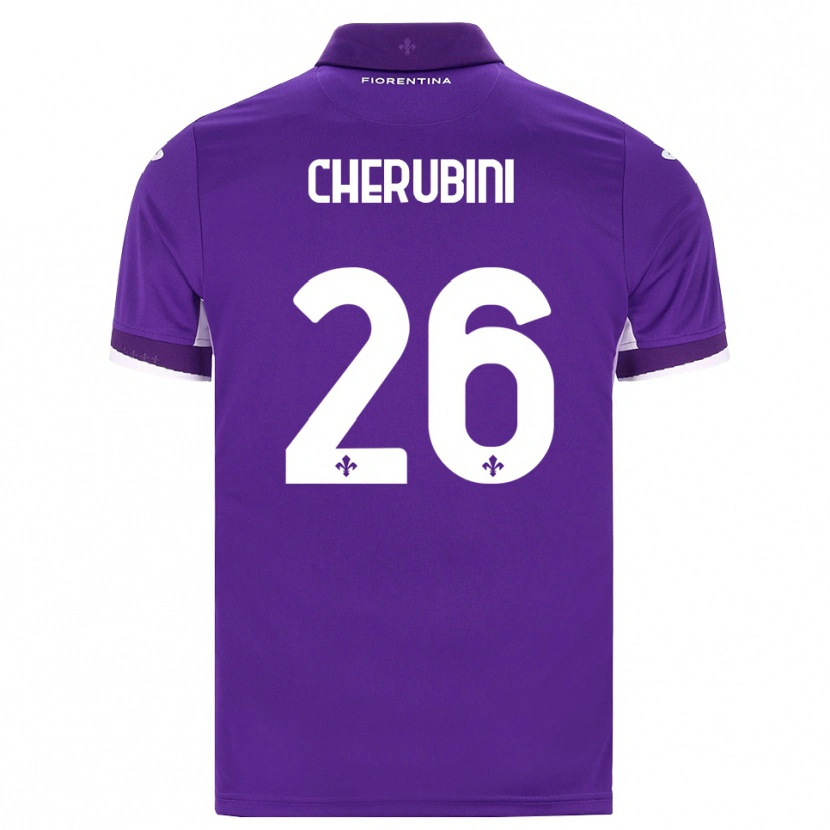 Danxen Dětské Maya Cherubini #26 Fialová Bílá Růžová Domů Hráčské Dresy 2026/27 Dres