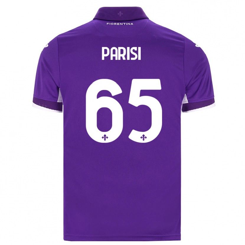 Danxen Dětské Fabiano Parisi #65 Fialová Bílá Růžová Domů Hráčské Dresy 2026/27 Dres
