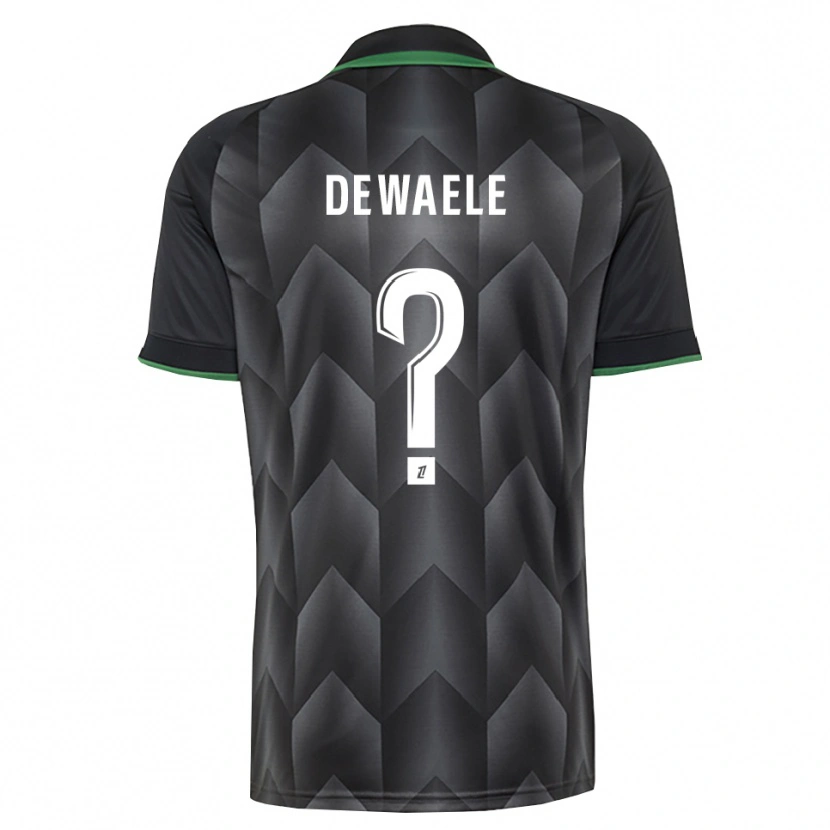 Danxen Dětské Florian Dewaele #0 Bílá Černá Zelená Daleko Hráčské Dresy 2026/27 Dres
