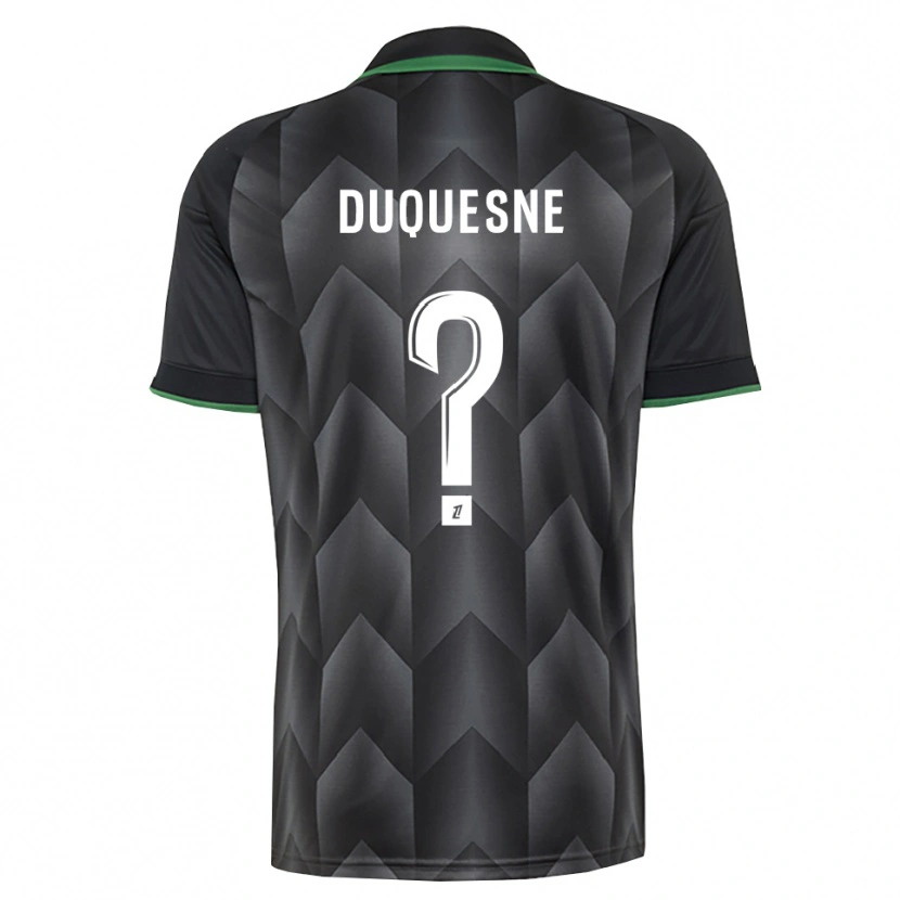 Danxen Dětské Elsa Duquesne #0 Bílá Černá Zelená Daleko Hráčské Dresy 2026/27 Dres