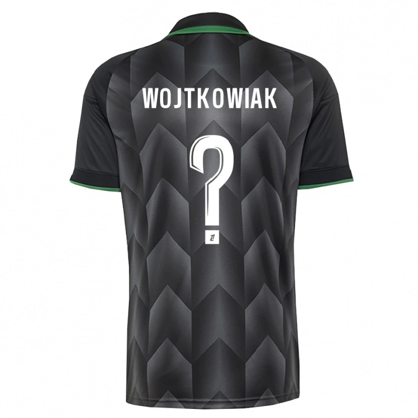 Danxen Dětské Valentin Wojtkowiak #0 Bílá Černá Zelená Daleko Hráčské Dresy 2026/27 Dres