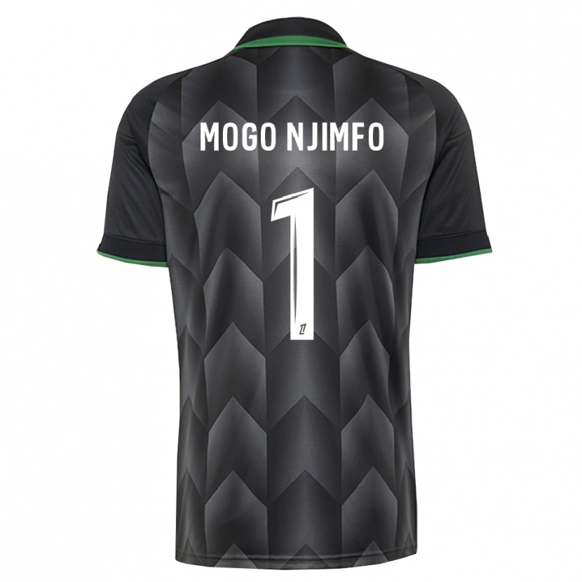 Danxen Dětské Arthur Mogo Njimfo #1 Bílá Černá Zelená Daleko Hráčské Dresy 2026/27 Dres