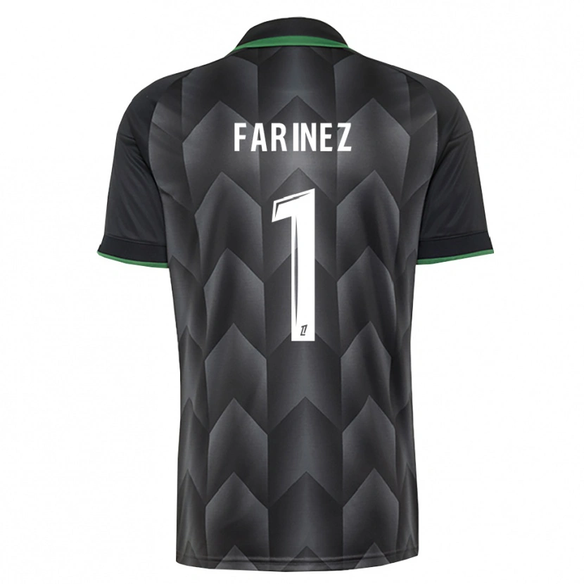 Danxen Dětské Wuilker Fariñez #1 Bílá Černá Zelená Daleko Hráčské Dresy 2026/27 Dres