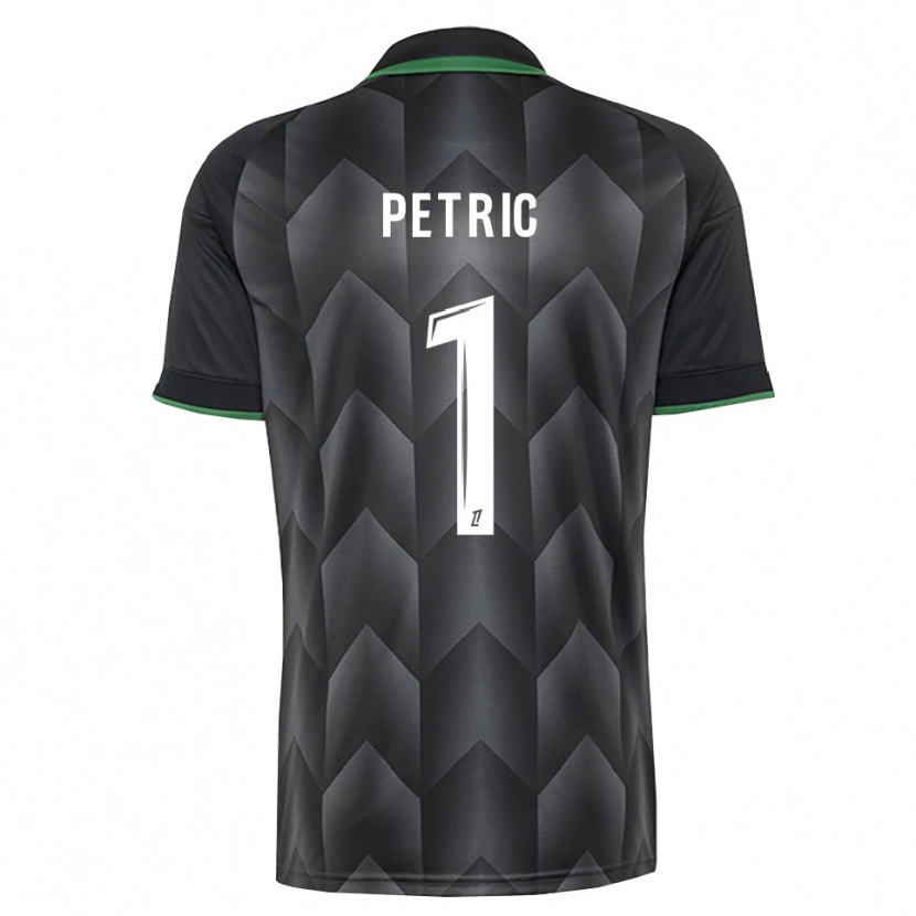 Danxen Dětské Denis Petric #1 Bílá Černá Zelená Daleko Hráčské Dresy 2026/27 Dres
