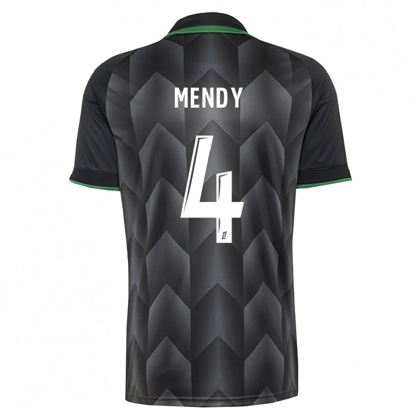 Danxen Dětské Ellijah Mendy #4 Bílá Černá Zelená Daleko Hráčské Dresy 2026/27 Dres