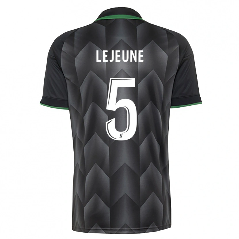 Danxen Dětské Romane Lejeune #5 Bílá Černá Zelená Daleko Hráčské Dresy 2026/27 Dres