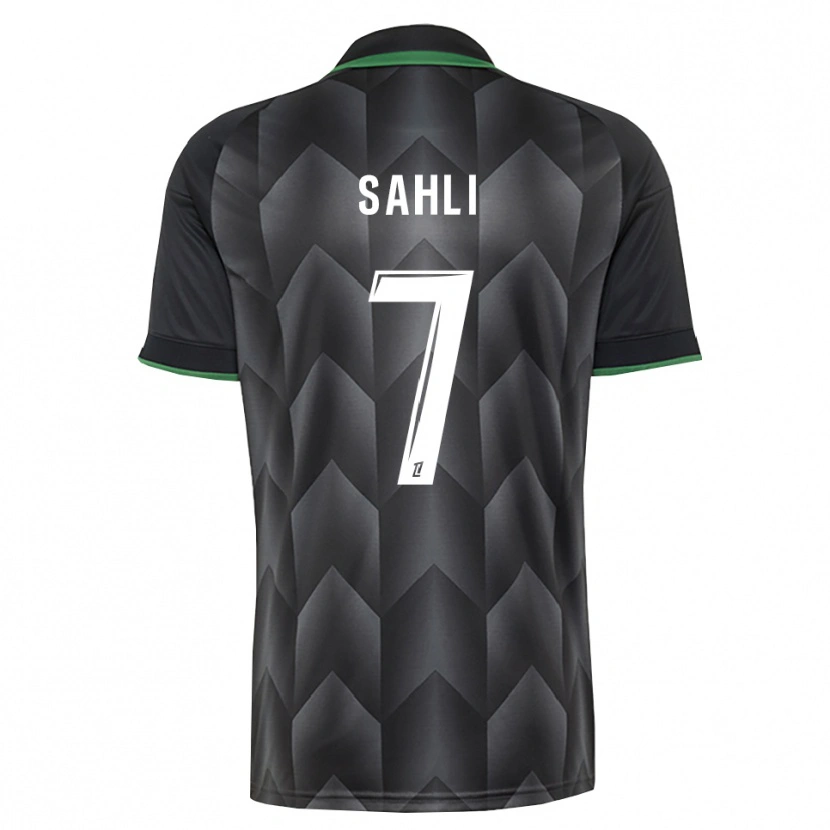 Danxen Dětské Wael Sahli #7 Bílá Černá Zelená Daleko Hráčské Dresy 2026/27 Dres