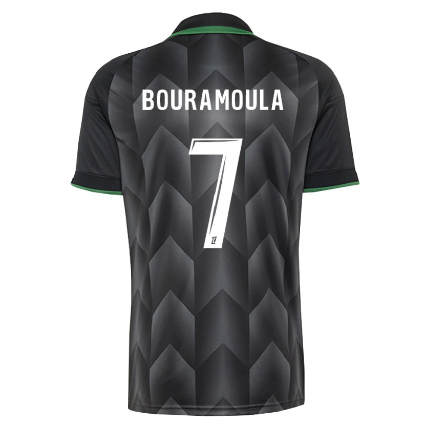 Danxen Dětské Ilies Bouramoula #7 Bílá Černá Zelená Daleko Hráčské Dresy 2026/27 Dres