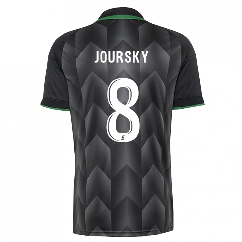 Danxen Dětské Leopold Joursky #8 Bílá Černá Zelená Daleko Hráčské Dresy 2026/27 Dres