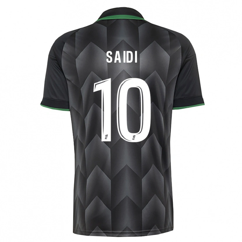 Danxen Dětské Kahissa Saïdi #10 Bílá Černá Zelená Daleko Hráčské Dresy 2026/27 Dres