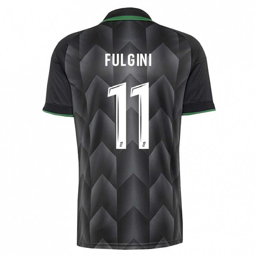 Danxen Dětské Angelo Fulgini #11 Bílá Černá Zelená Daleko Hráčské Dresy 2026/27 Dres