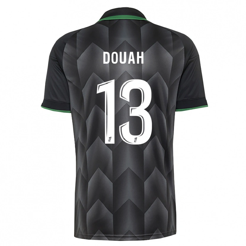 Danxen Dětské Chemssedine Douah #13 Bílá Černá Zelená Daleko Hráčské Dresy 2026/27 Dres