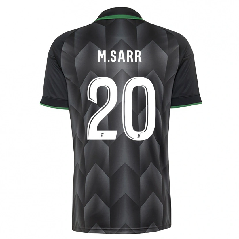 Danxen Dětské Malang Sarr #20 Bílá Černá Zelená Daleko Hráčské Dresy 2026/27 Dres