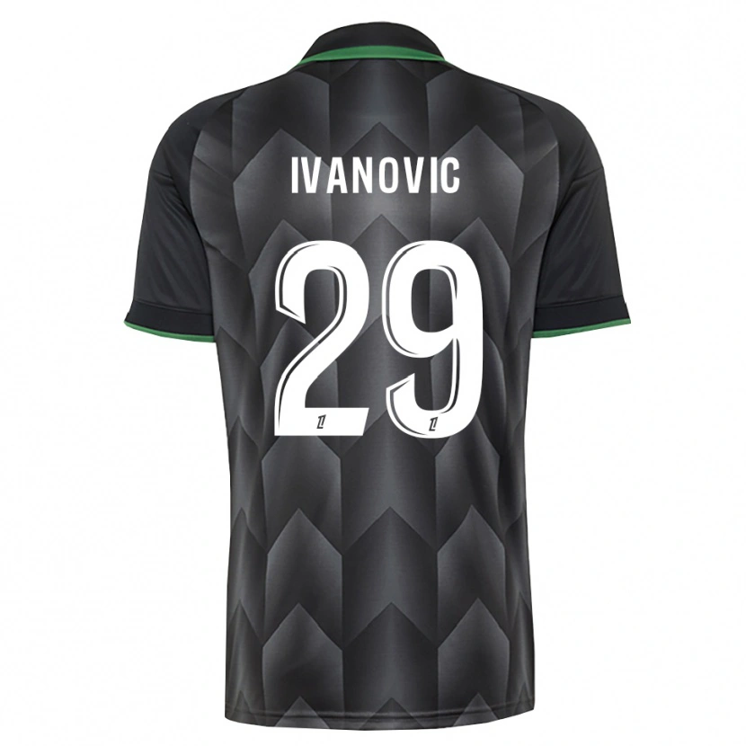 Danxen Dětské Franjo Ivanović #29 Bílá Černá Zelená Daleko Hráčské Dresy 2026/27 Dres