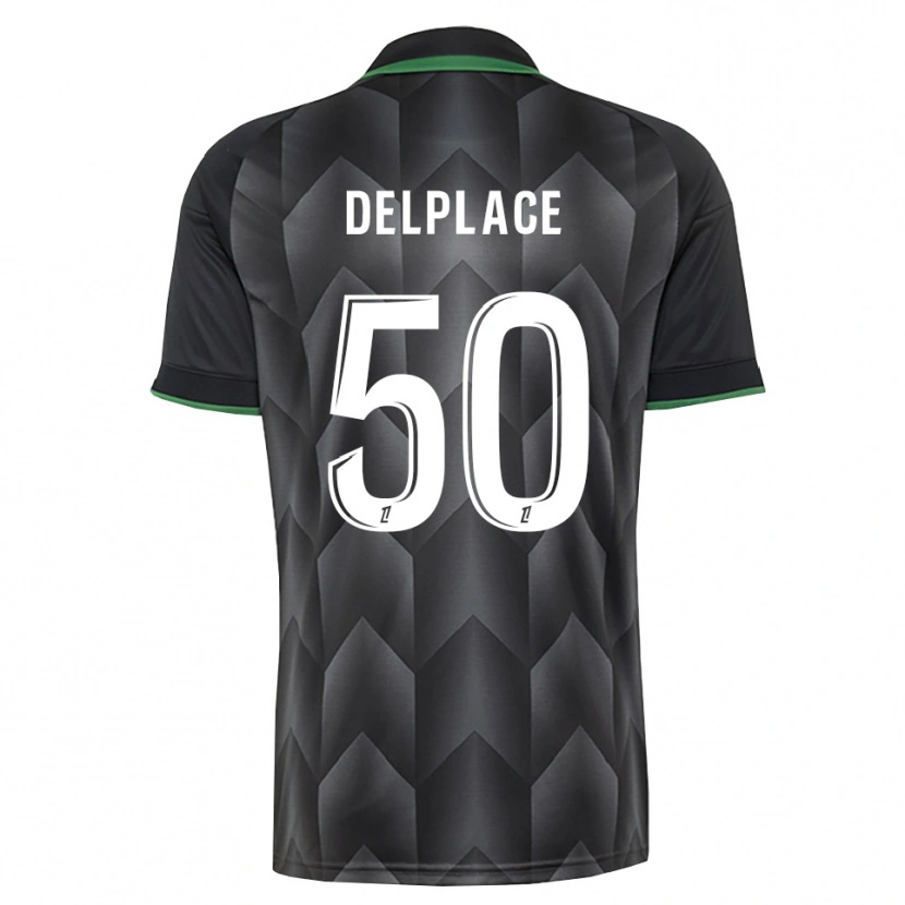 Danxen Dětské Adam Delplace #50 Bílá Černá Zelená Daleko Hráčské Dresy 2026/27 Dres