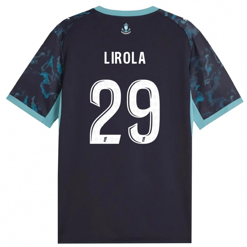 Danxen Dětské Pol Lirola #29 Světle Tyrkysová Bílá Černá Daleko Hráčské Dresy 2026/27 Dres