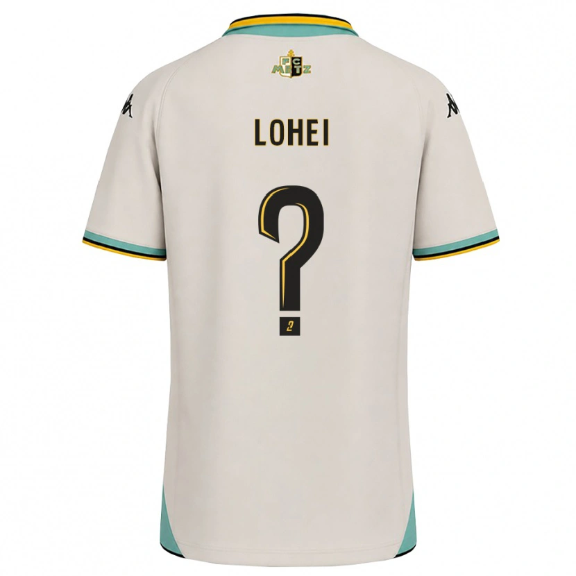 Danxen Dětské Fabio Lohei #0 Květinově Bílá Černá Daleko Hráčské Dresy 2026/27 Dres
