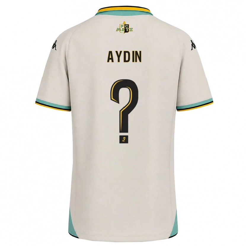 Danxen Dětské Oguzhan Aydin #0 Květinově Bílá Černá Daleko Hráčské Dresy 2026/27 Dres