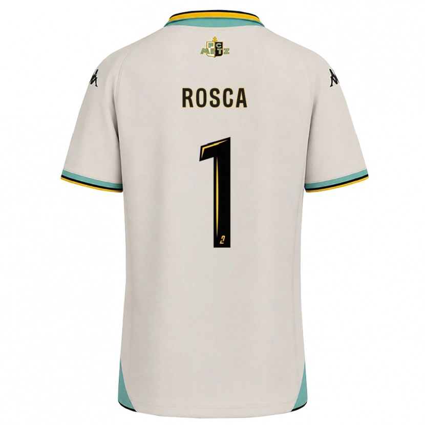 Danxen Dětské Daniel Rosca #1 Květinově Bílá Černá Daleko Hráčské Dresy 2026/27 Dres