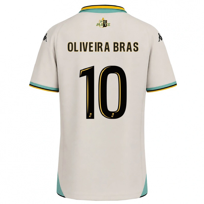 Danxen Dětské Luisa Oliveira Bras #10 Květinově Bílá Černá Daleko Hráčské Dresy 2026/27 Dres