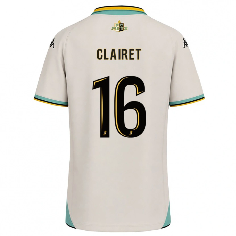 Danxen Dětské Duncan Clairet #16 Květinově Bílá Černá Daleko Hráčské Dresy 2026/27 Dres