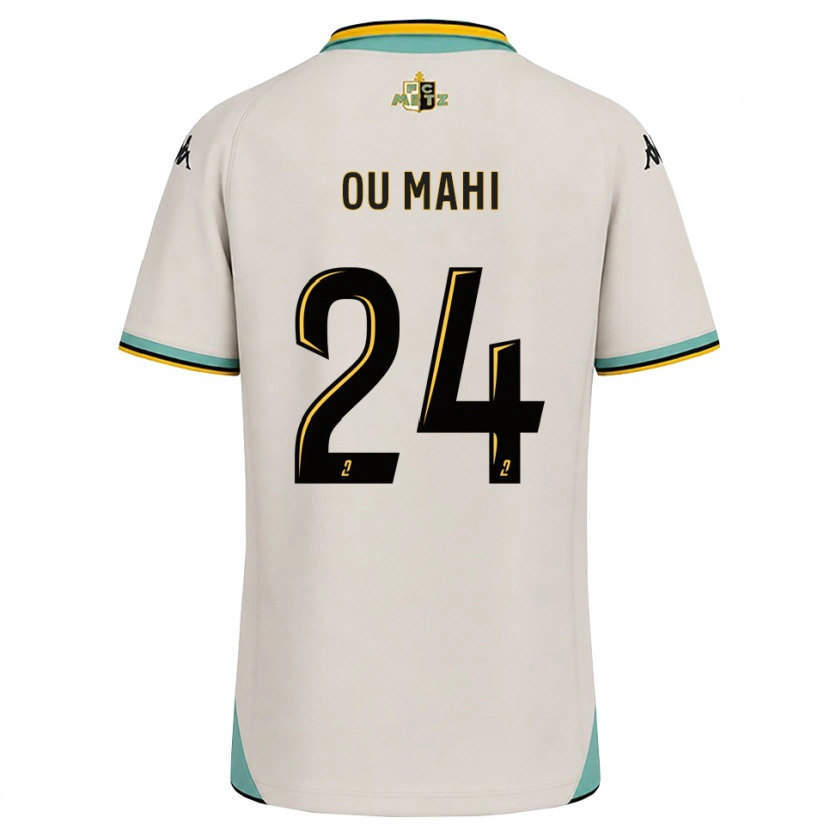 Danxen Dětské Inès Ou Mahi #24 Květinově Bílá Černá Daleko Hráčské Dresy 2026/27 Dres
