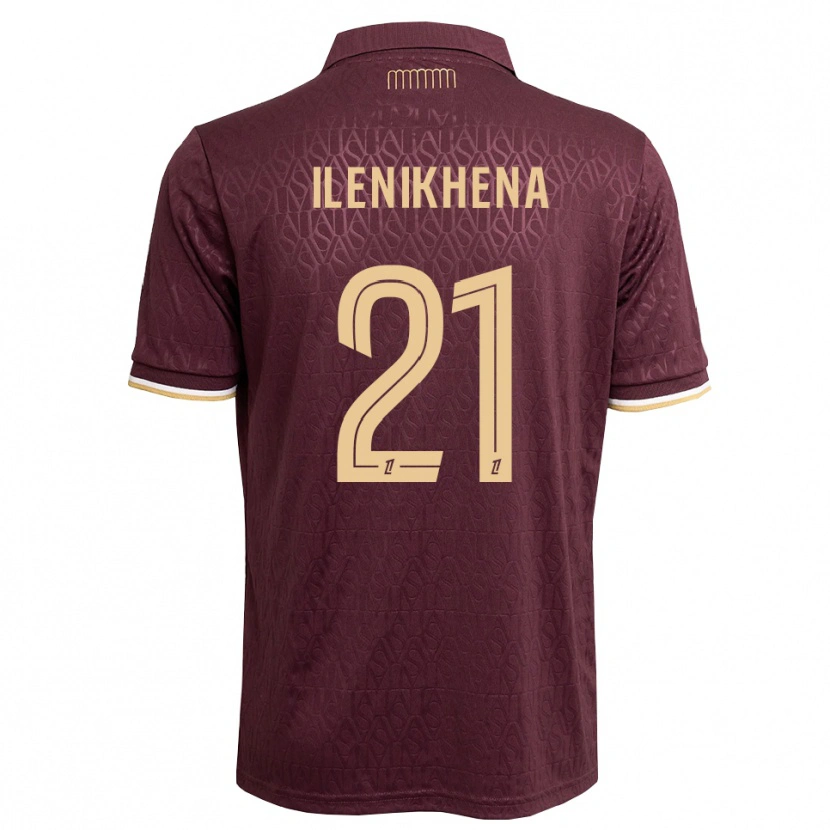 Danxen Dětské George Ilenikhena #21 Hnědočervená Pískově Hnědá Daleko Hráčské Dresy 2026/27 Dres