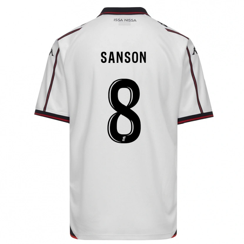 Danxen Dětské Morgan Sanson #8 Černá Bílá Daleko Hráčské Dresy 2026/27 Dres