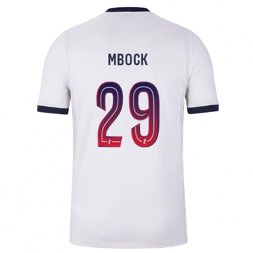 Danxen Dětské Griedge Mbock Bathy #29 Bílá Černá Červená Daleko Hráčské Dresy 2026/27 Dres