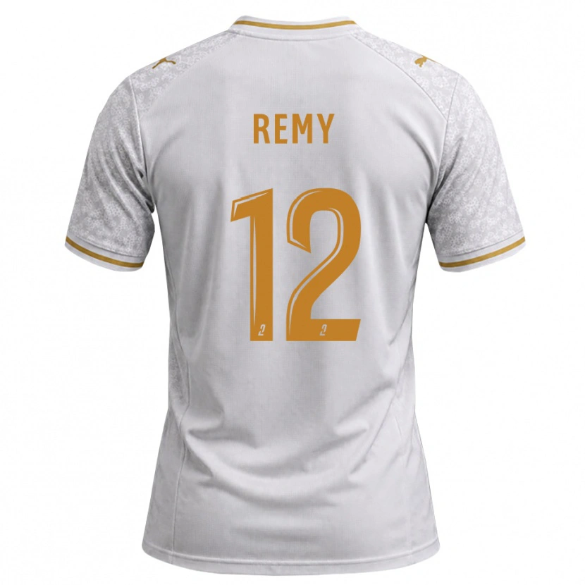 Danxen Dětské Mathéo Remy #12 Bílá Šedá Zlatohnědá Daleko Hráčské Dresy 2026/27 Dres