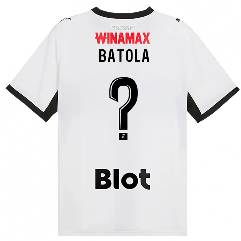 Danxen Dětské Yann Batola #0 Černá Bílá Červená Daleko Hráčské Dresy 2026/27 Dres