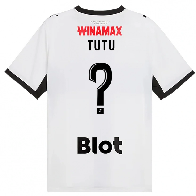 Danxen Dětské Gabriel Tutu #0 Černá Bílá Červená Daleko Hráčské Dresy 2026/27 Dres