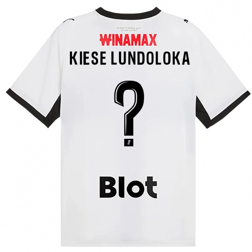 Danxen Dětské Jeanslor Kiese Lundoloka #0 Černá Bílá Červená Daleko Hráčské Dresy 2026/27 Dres