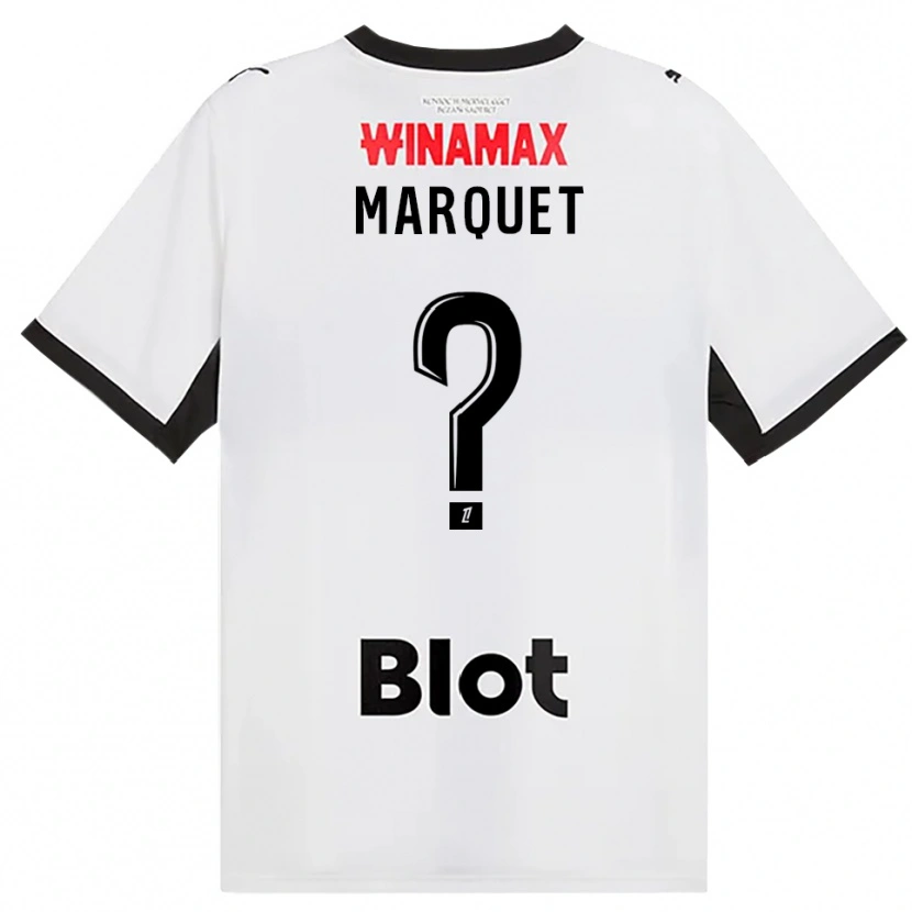 Danxen Dětské Pacôme Marquet #0 Černá Bílá Červená Daleko Hráčské Dresy 2026/27 Dres