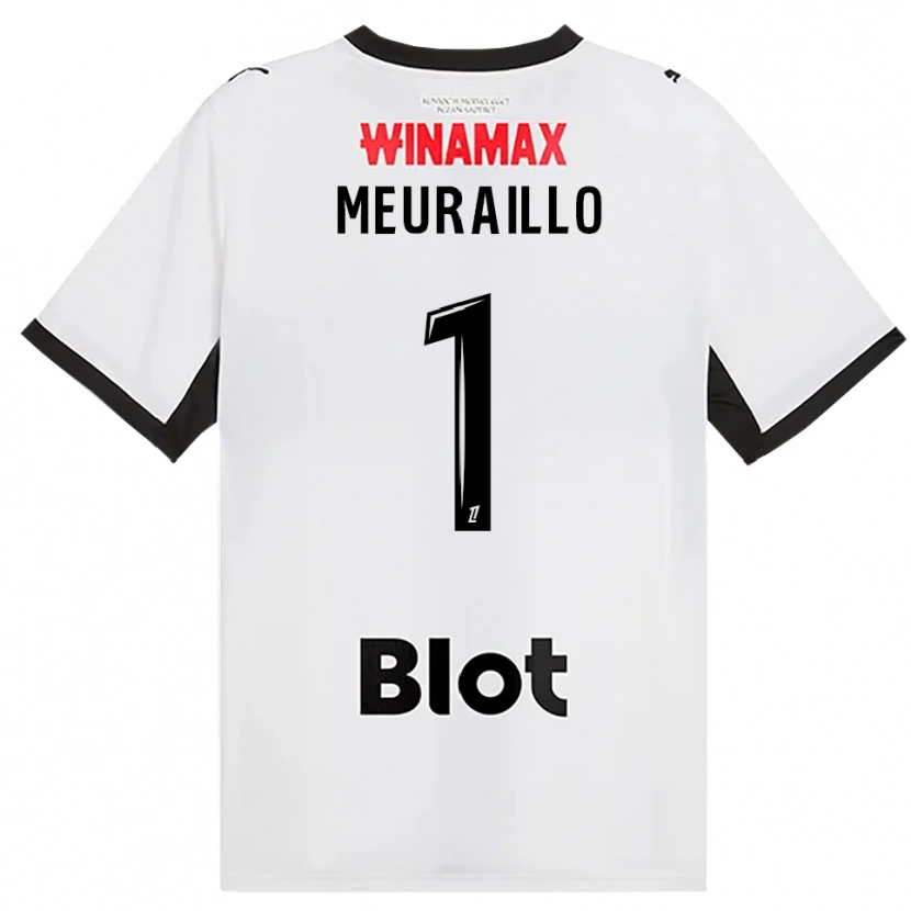Danxen Dětské Thâo Mouapa Mwa Meuraillo #1 Černá Bílá Červená Daleko Hráčské Dresy 2026/27 Dres