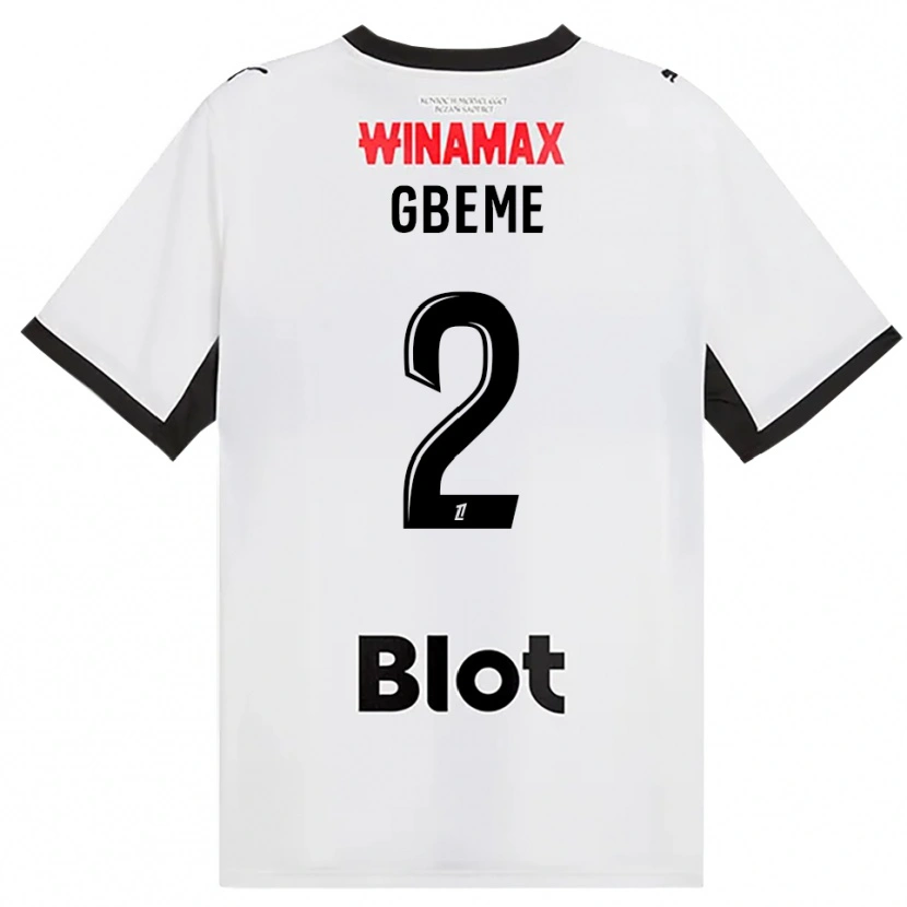 Danxen Dětské Mervin Gbeme #2 Černá Bílá Červená Daleko Hráčské Dresy 2026/27 Dres