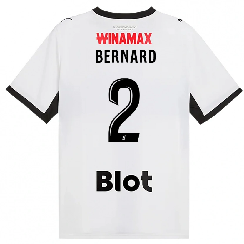 Danxen Dětské Alexis Bernard #2 Černá Bílá Červená Daleko Hráčské Dresy 2026/27 Dres