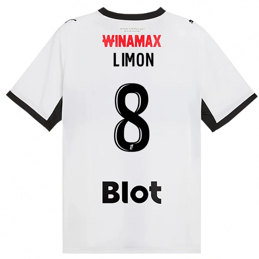 Danxen Dětské Paolo Limon #8 Černá Bílá Červená Daleko Hráčské Dresy 2026/27 Dres