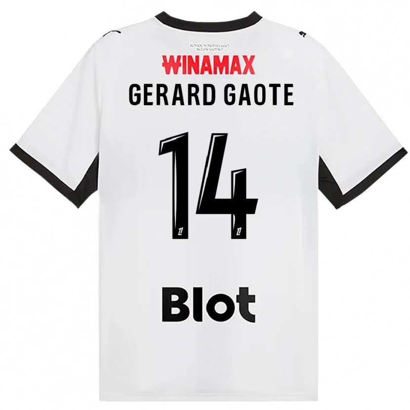 Danxen Dětské Steven Gaote #14 Černá Bílá Červená Daleko Hráčské Dresy 2026/27 Dres